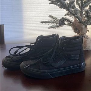 Worn once Boys High Top Vans size 1.5
